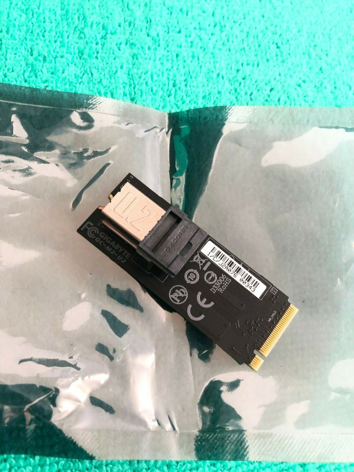 GIGABYTE Model Turbo U.2 Host Card Accessory - Motherboard , ORIGINAL 