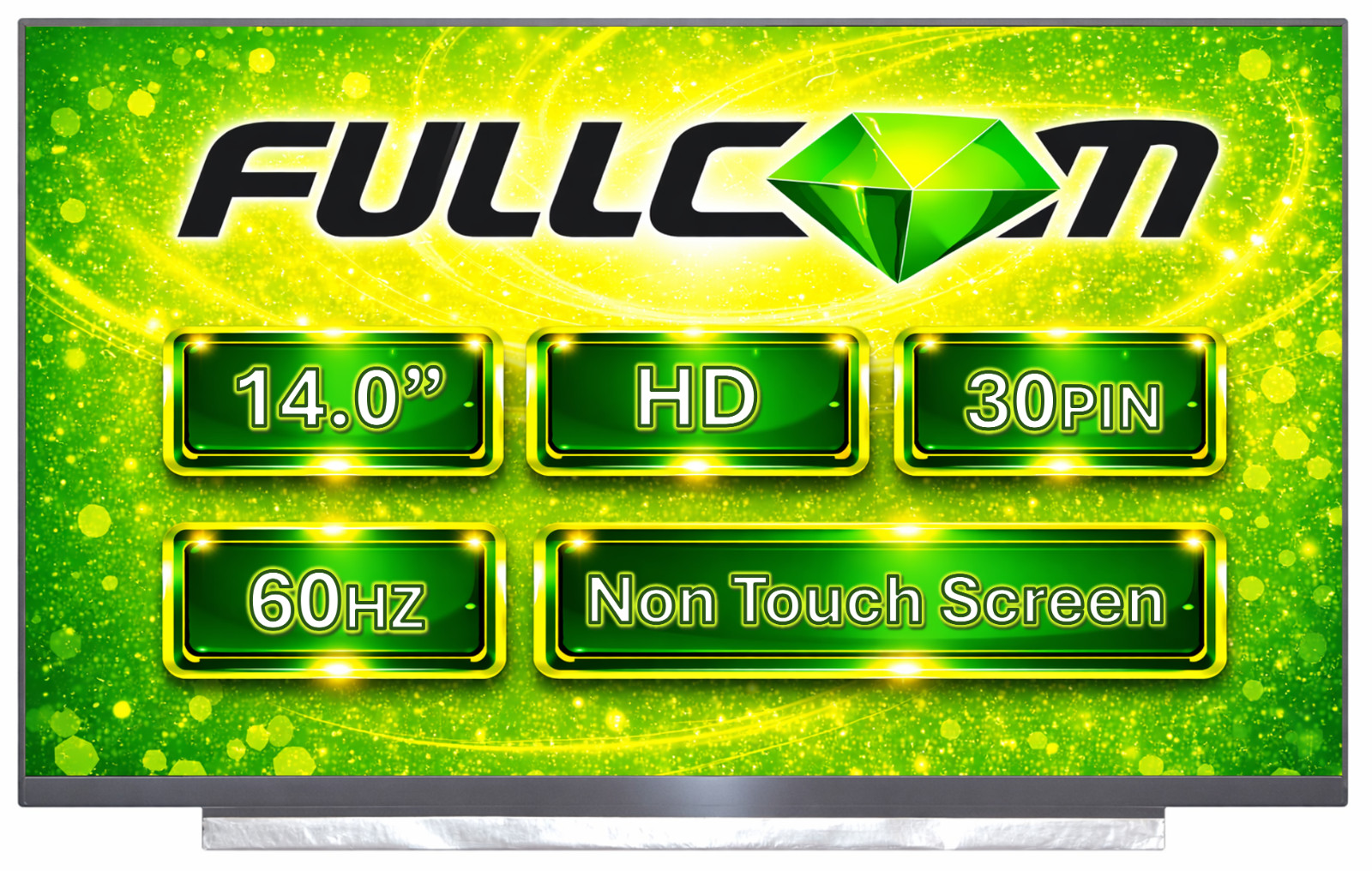 (Non Touch) "14.0"IPS (No Brackets) NV140WUM-N45 WUXGA 1920x1200 30 Pin Matte