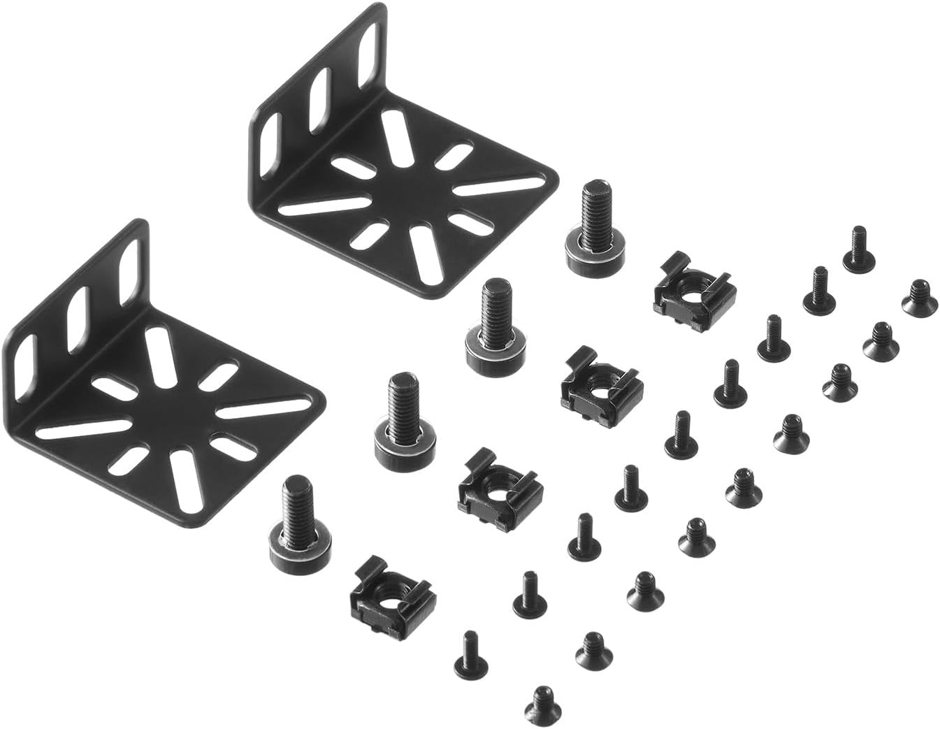 Rack Mount Kit for 17.3 Inch Switches, Adjustable Rack Ears for Buffalo Tech