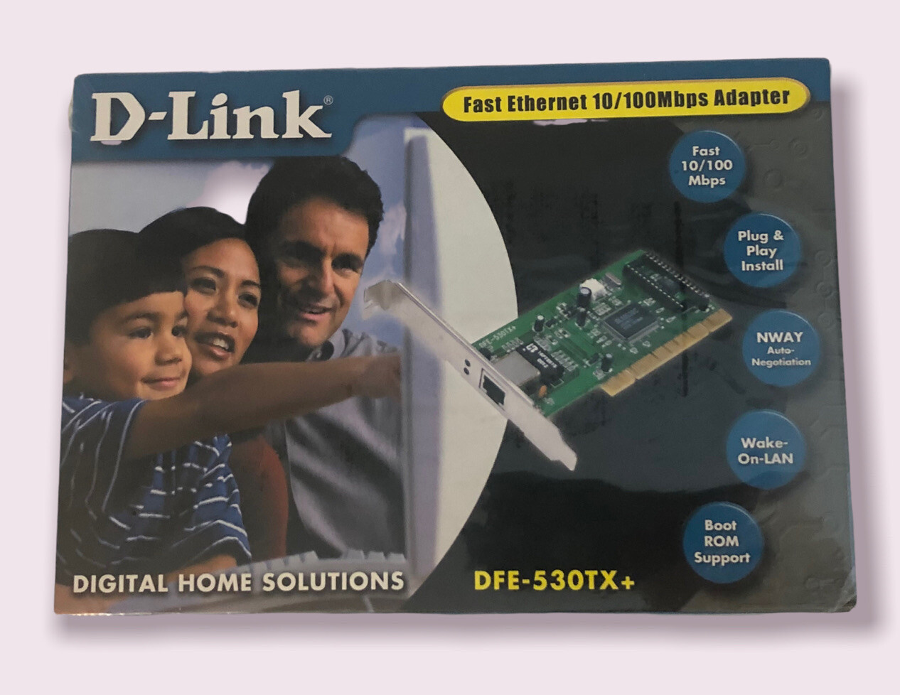 D-Link DFE-530TX+ 10/100Mbps Adapter Digital Home Solutions 