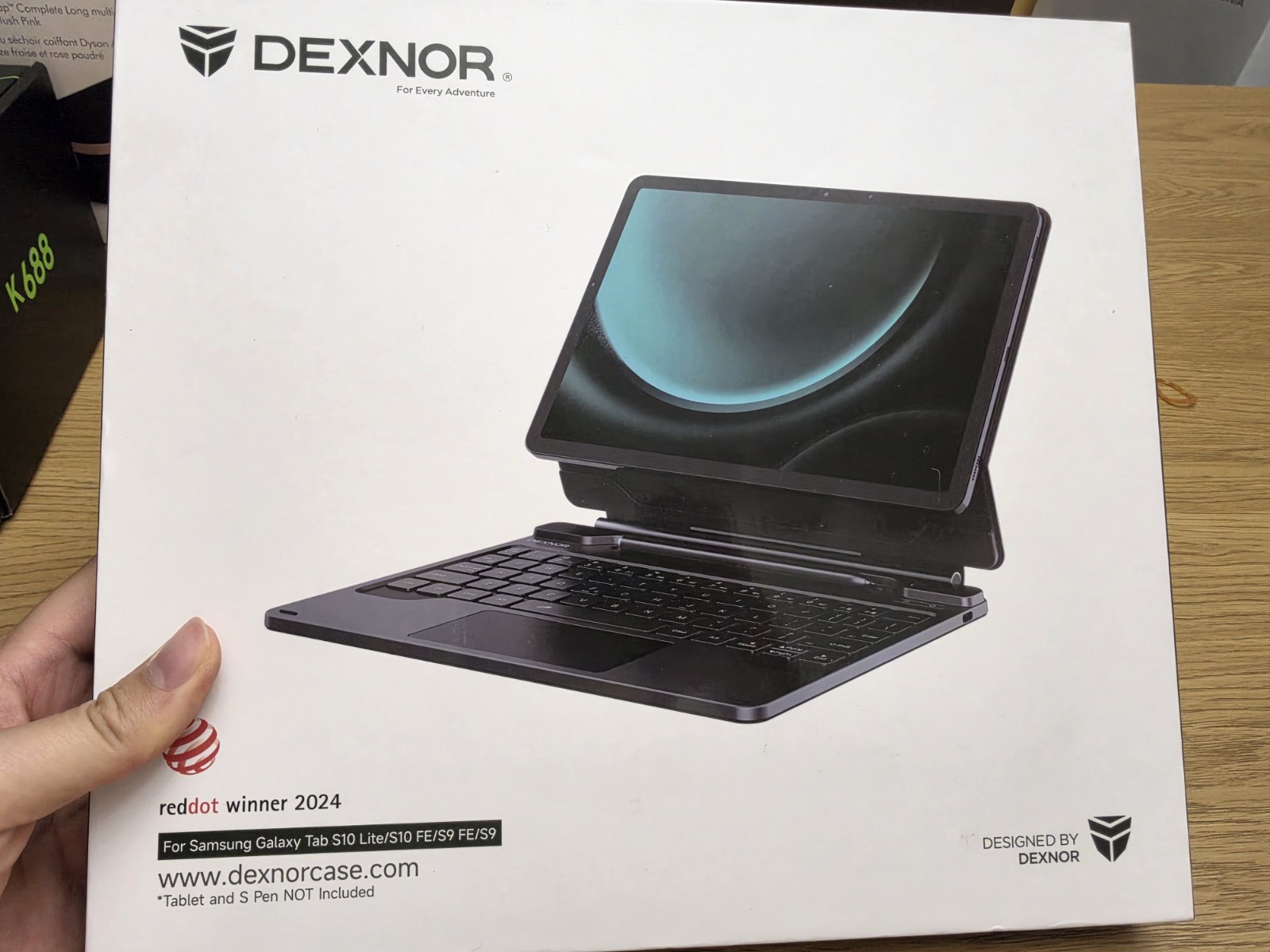 DEXNOR Keyboard Case for Samsung Galaxy Tab S10 Lite /S10 FE / S9 FE / S9 