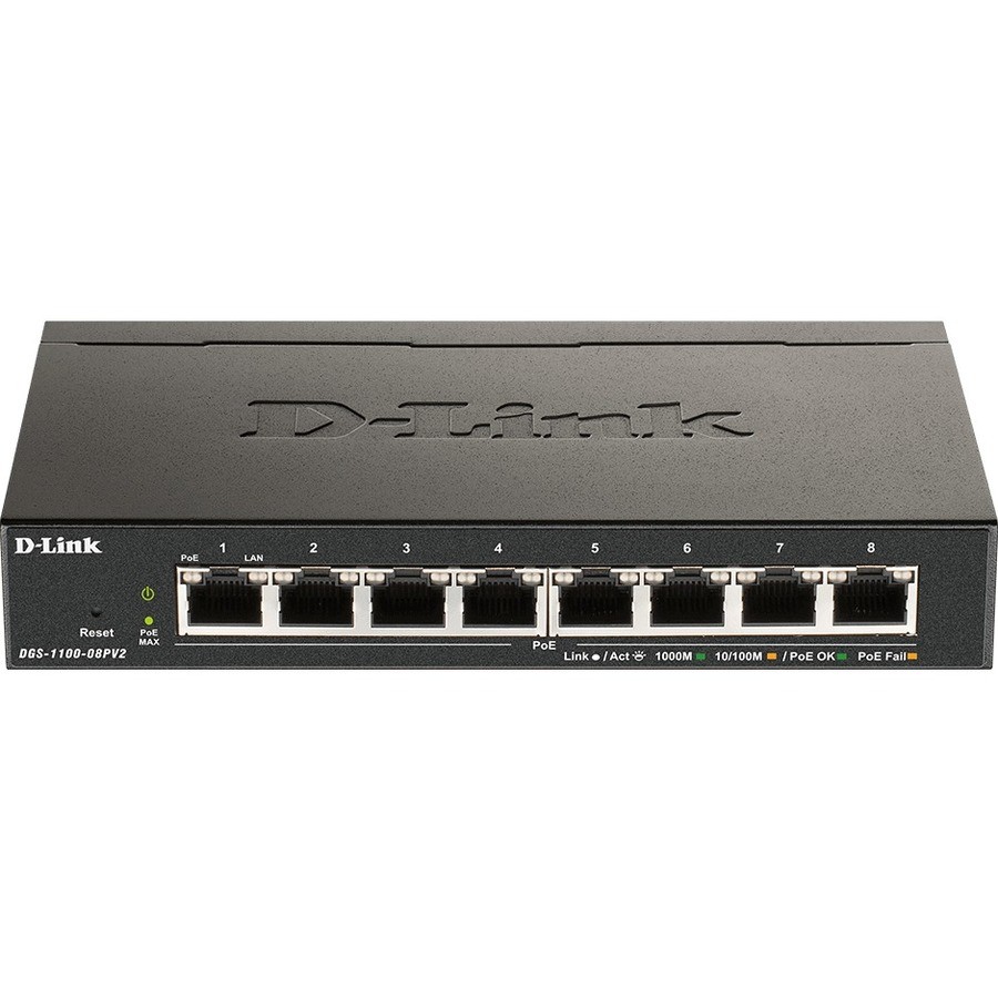 D-Link DGS-1100-08PV2 Ethernet Switch DGS110008PV2