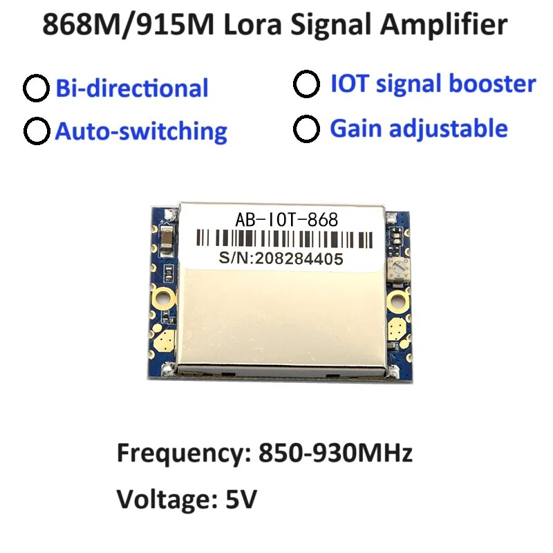 Bi-directional Signal Amplification 850MHz-930MHz Two-way Power Amplifier Module