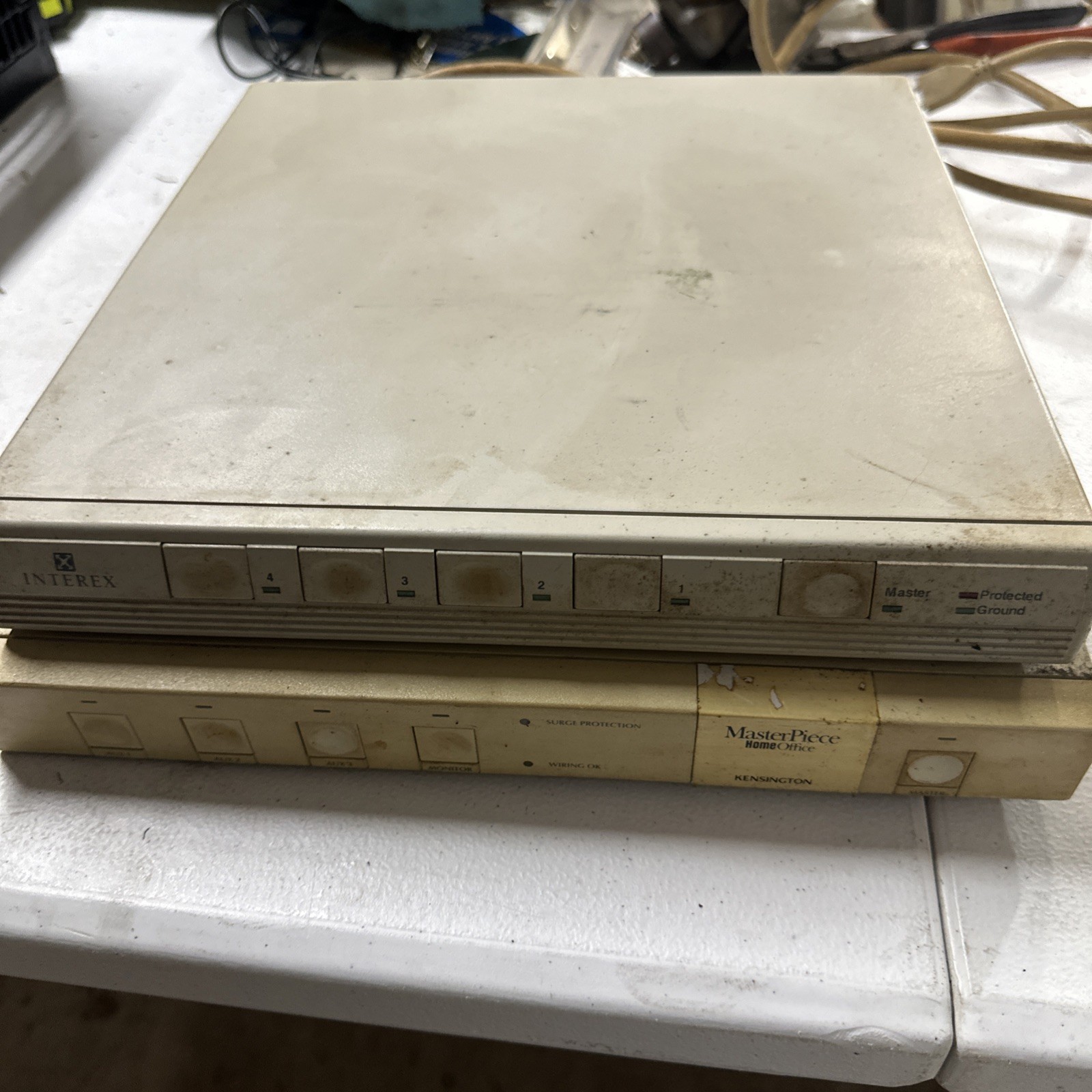 Kensington Masterpiece Interex model PCS-540TF  & Model:62105 surge protectors