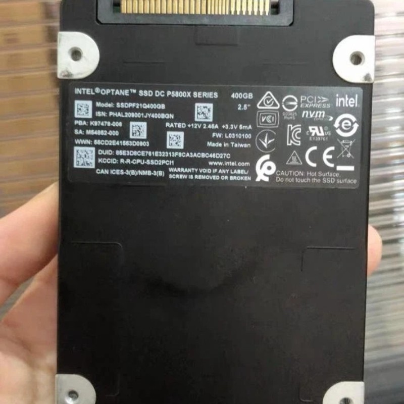Intel OPTANE P5800X 400GB SSDPF21Q400GB U.2 NVMe PCIe 2.5" SSD