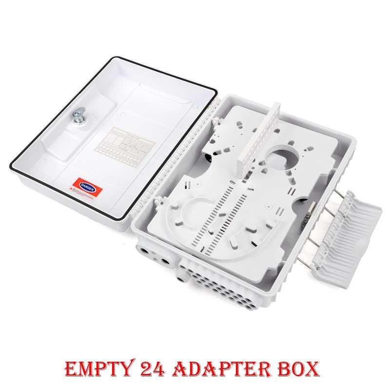1x16 PLC Fiber Splitter 24 Core SC UPC APC Outdoor FTTH Distribution Termina Box