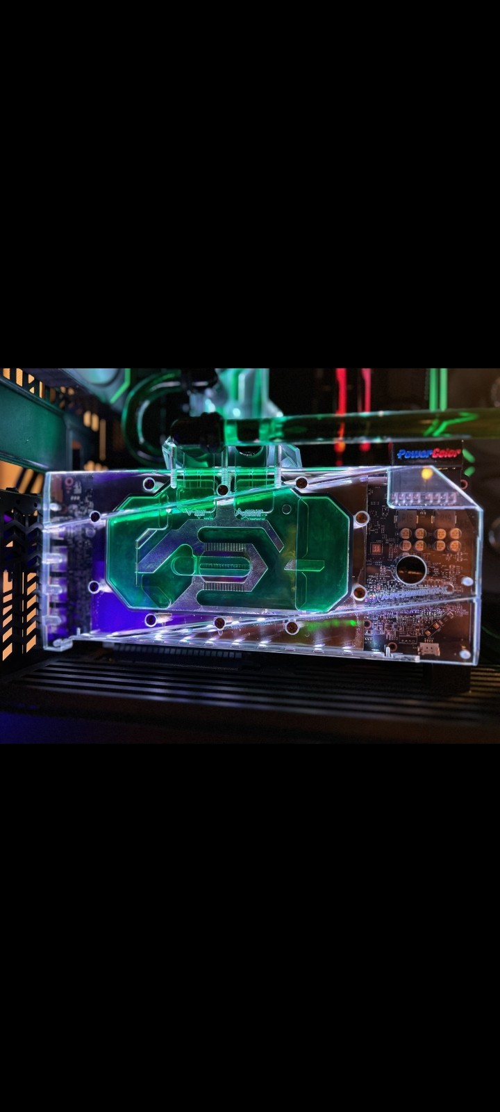 Bykski GPU Water Block A-PC7900XTX-X-BE for Radeon 7900 XTX, Clear Black