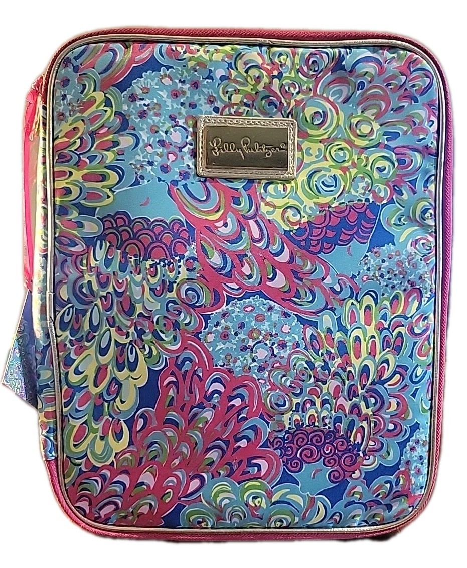 Lily Pulitzer Notebook Agenda Folio Laptop Tablet Organizer Lilly's Lagoon BTS