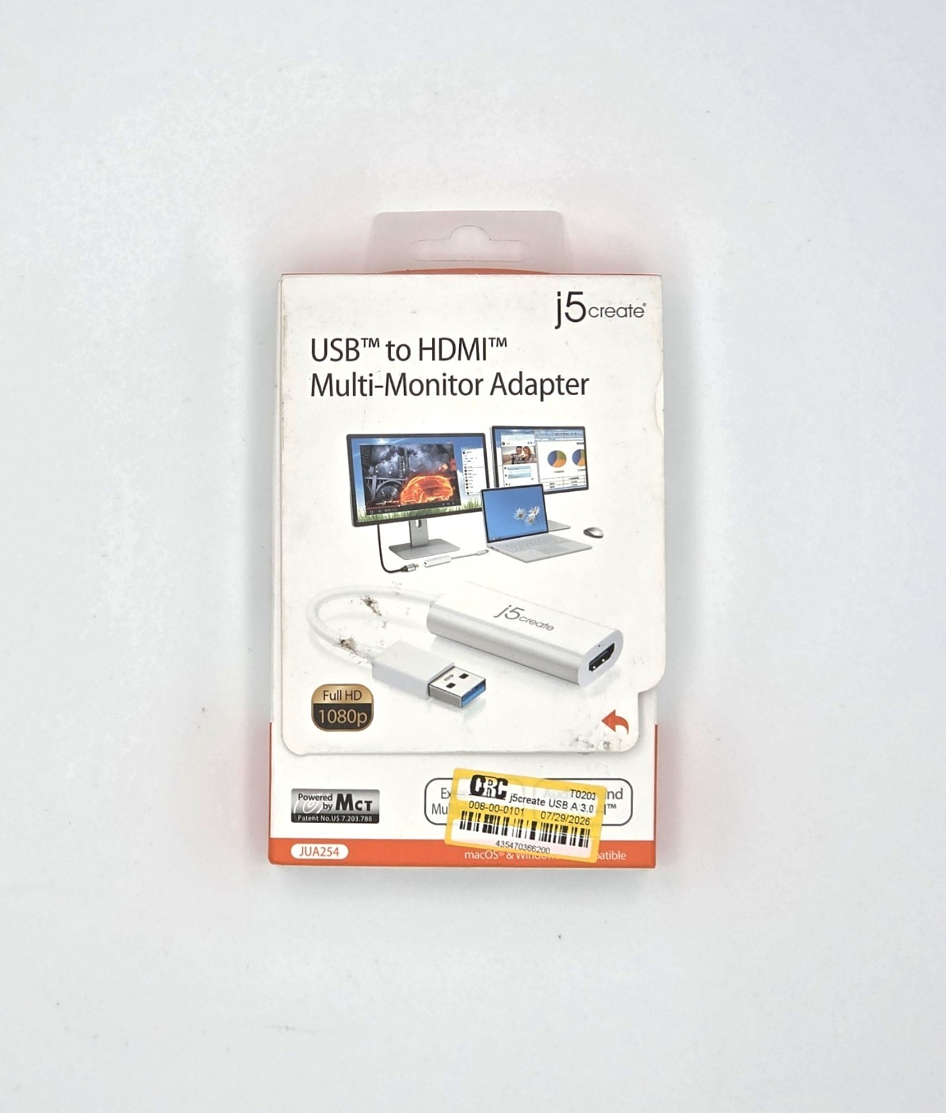 j5create USB 3.0 to HDMI Multi-Monitor Adapter Full HD 1080p JUA254 PC Mac