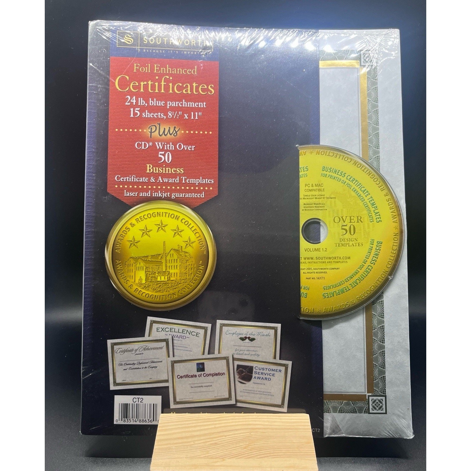 Southworth Certificates Parchment Paper With CD Business Certificates Awards NEW