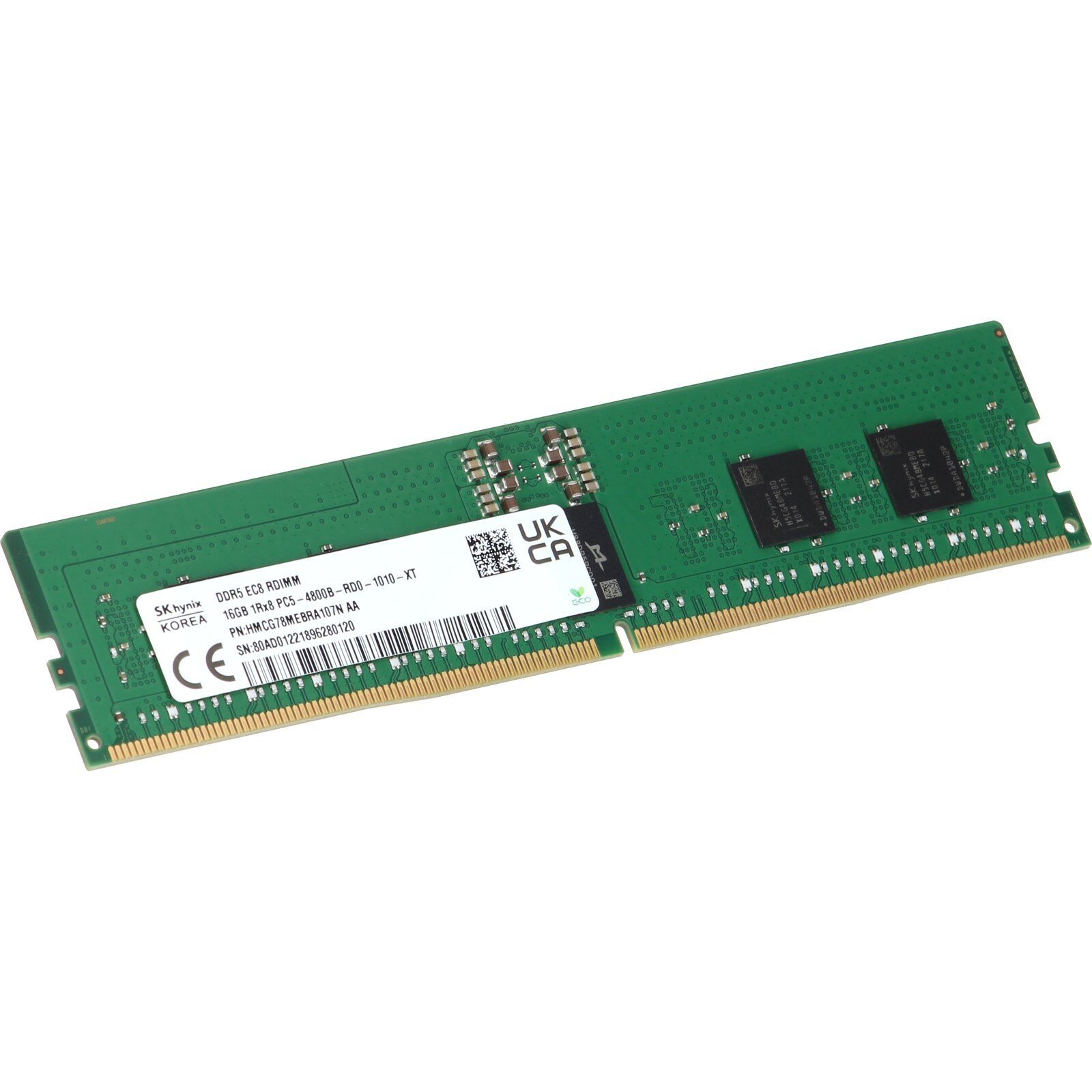 Hynix 16GB 1Rx8 DDR5 RDIMM- 4800MT/s (HMCG78MEBRA107N-OSTK)