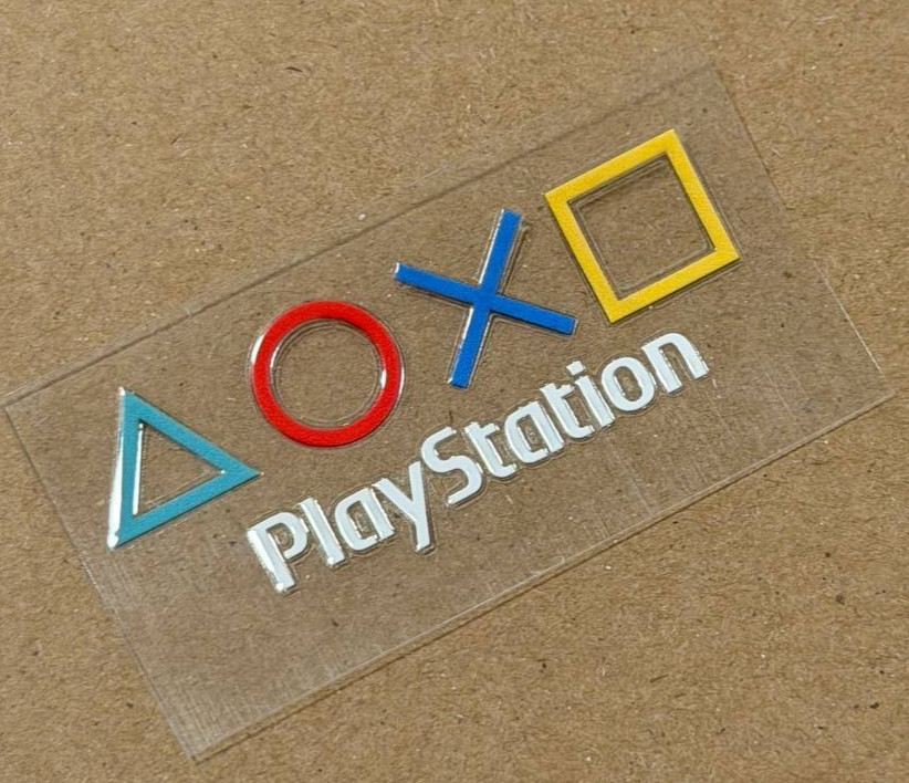 1 Pc for PlayStation / Xbox Sticker Crystal Sticker Decal Label