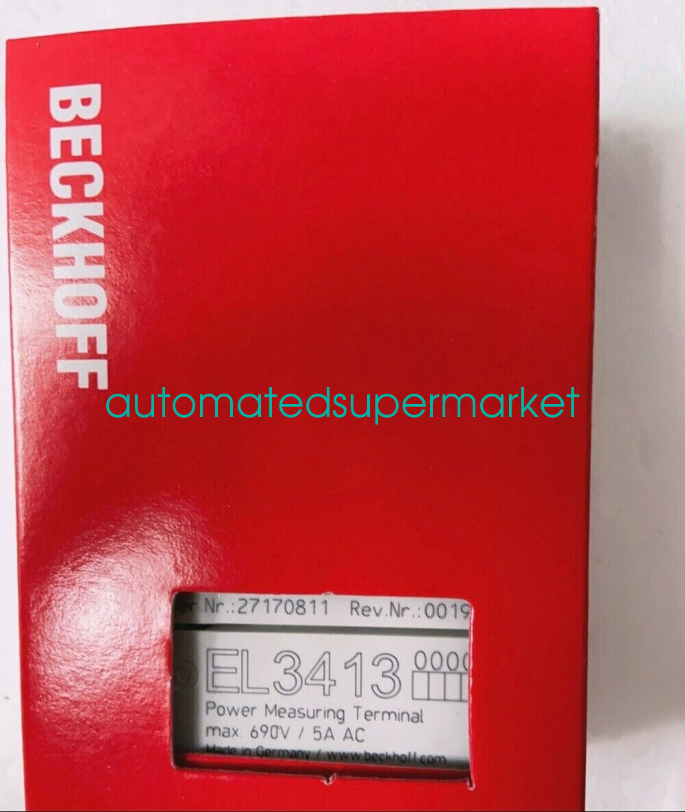1PC New BECKHOFF EL3413 PLC Module Shipping by DHL/FedEX