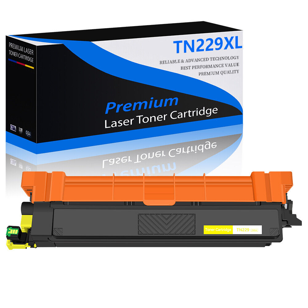 1PK TN229XL TN229-XL Yellow Toner Cartridge Compatible for Brother MFC-L3720CDW