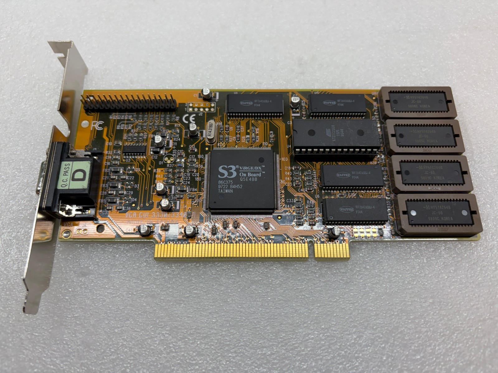 VGA GUI 3330 3340 S3 Virge DX PCI VGA Video Card with 