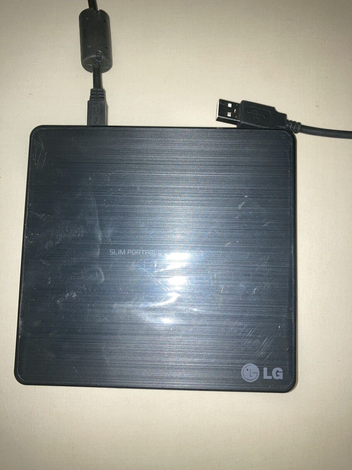 LG Electronics Ultra Slim Portable DVD Writer Optical Drive - GP60NB50