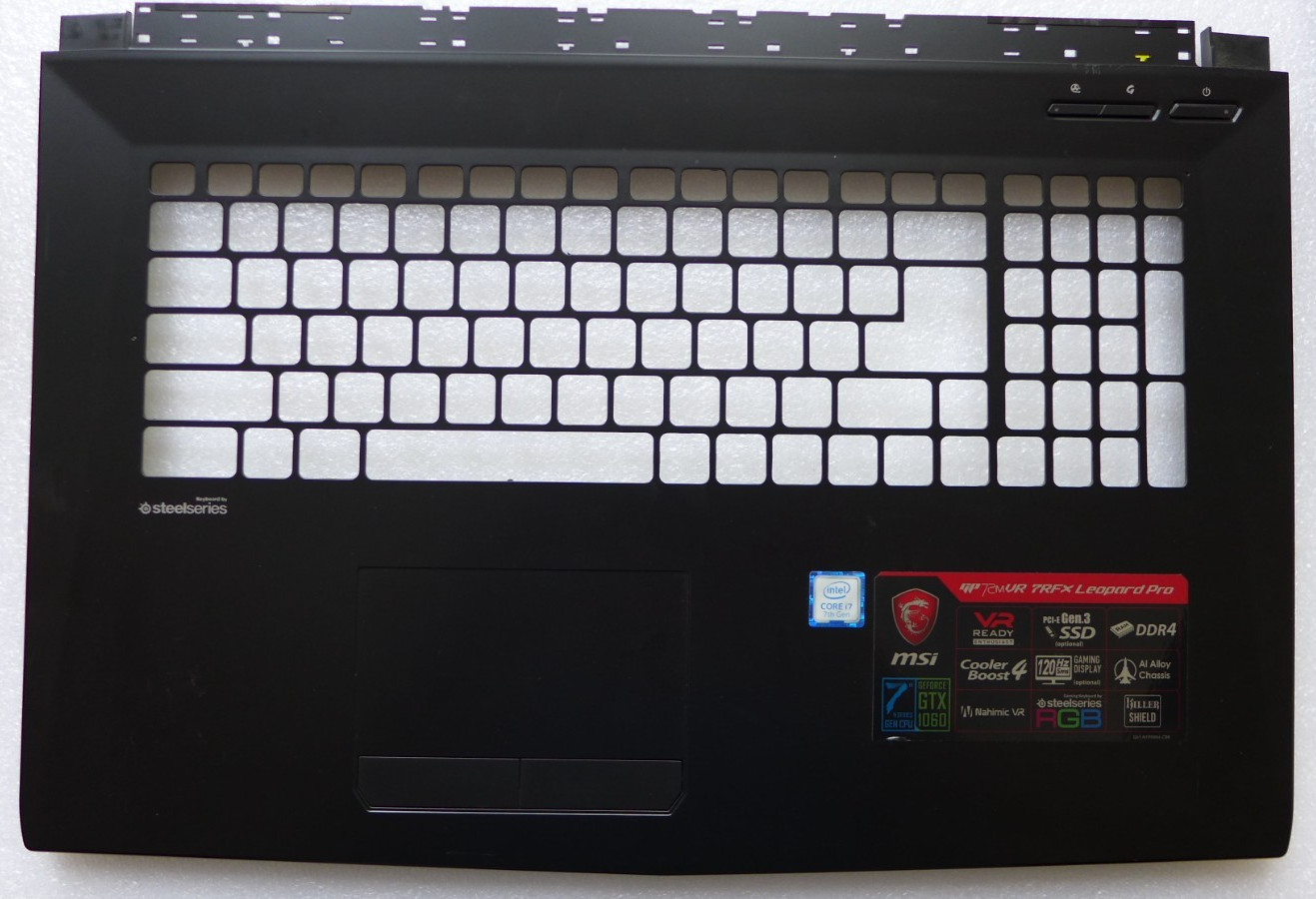 ✅ MSI GL72 GP72 GL72VR GL72M GP72M GP72VR PALMREST TOP COVER CASE 307793C223P89
