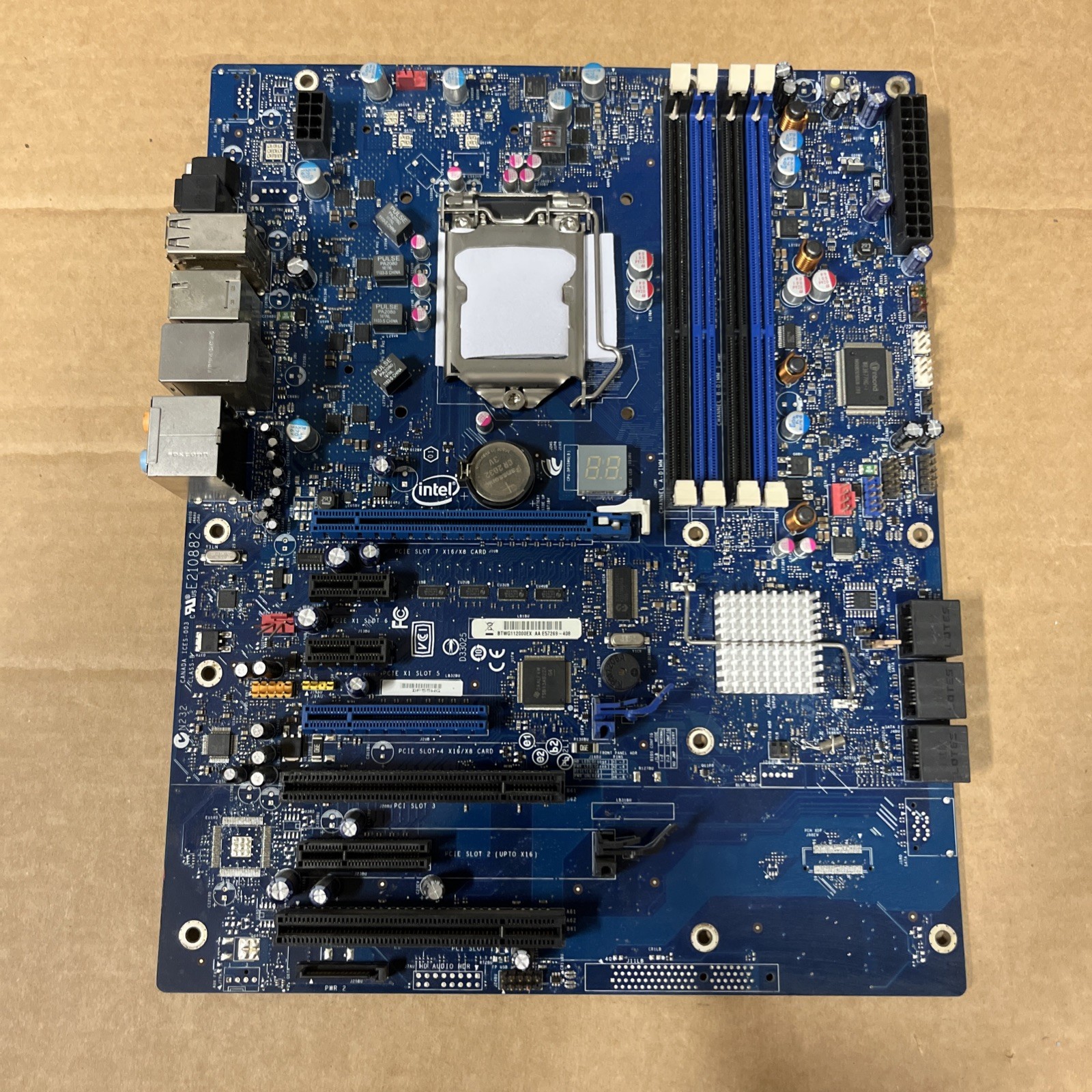 Intel DP55WG LGA1156 ATX P55 Motherboard 4xDDR3 Slots