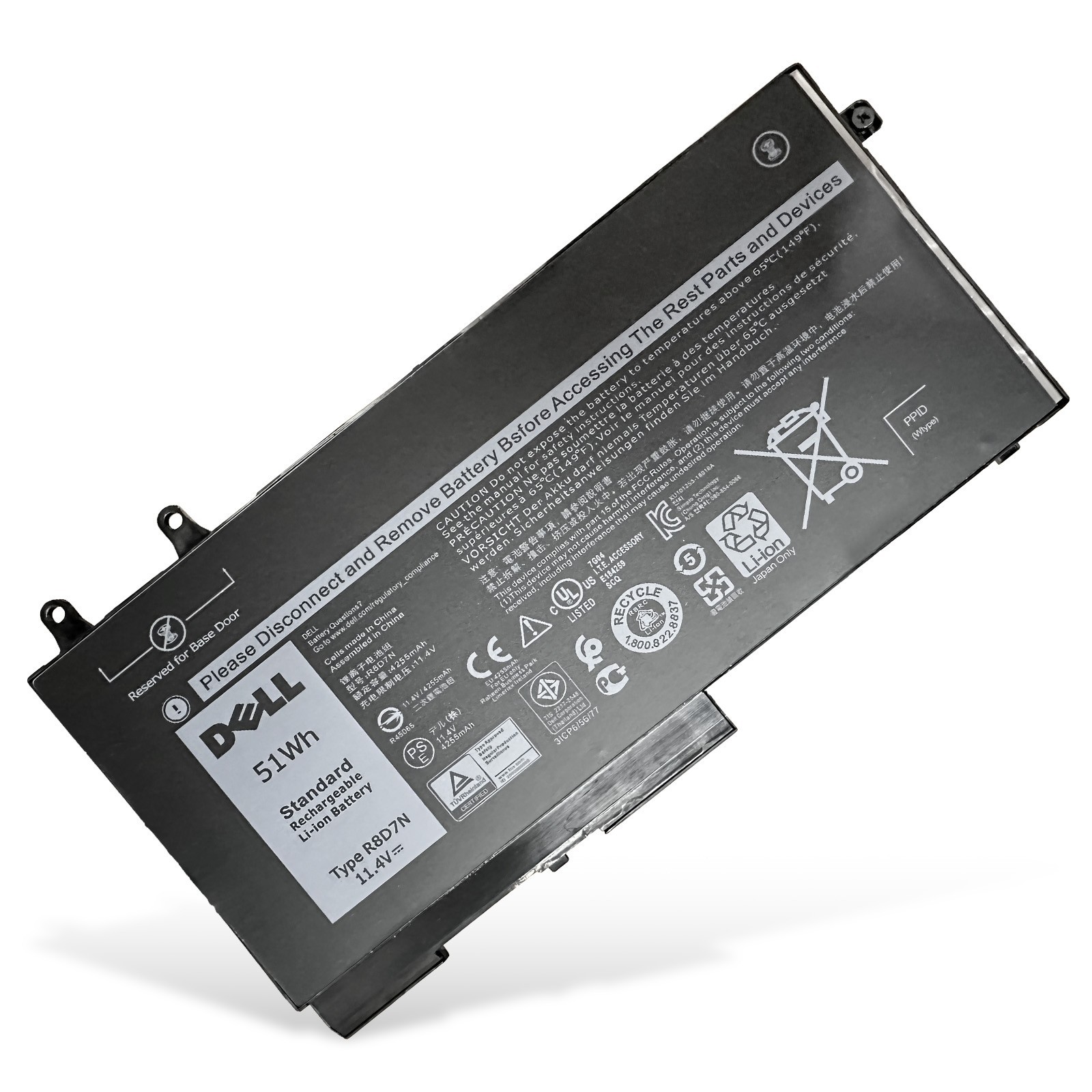 OME Genuine R8D7N 1V1XF 27W58 Battery For Latitude 5500 5510 Precision 3540 3550