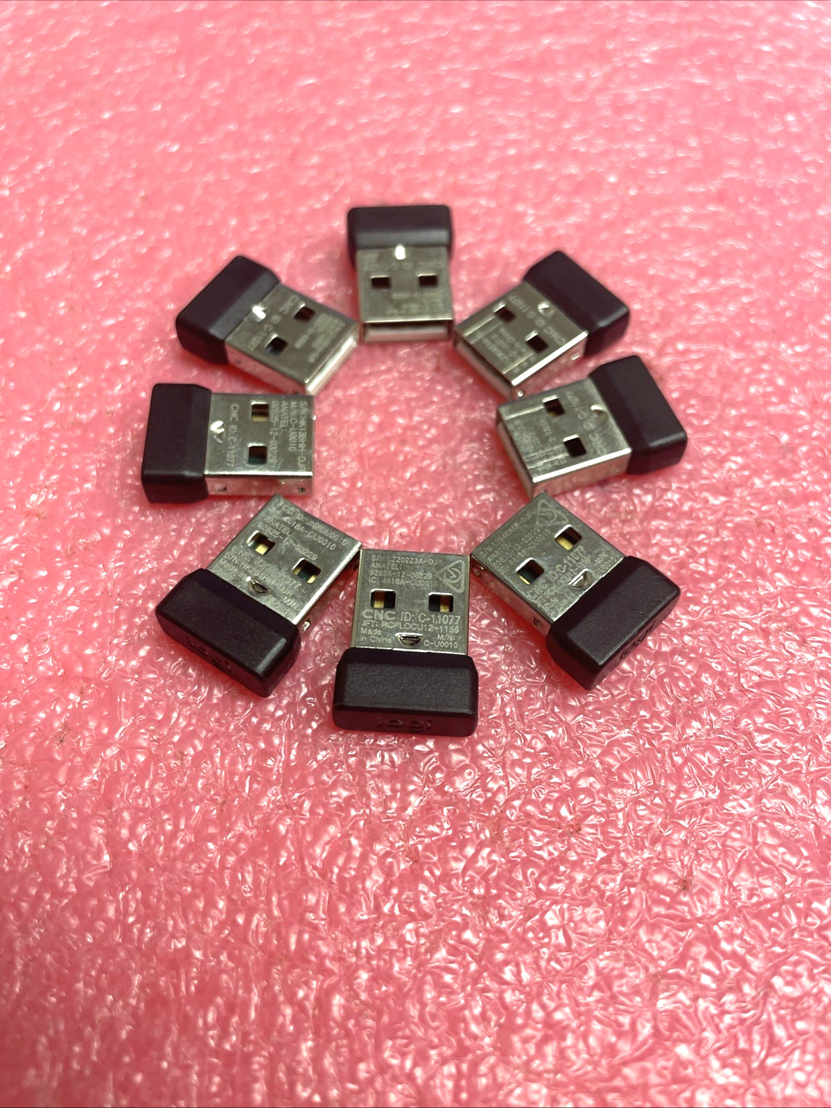 8x Genuine OEM Logitech Nano Receiver USB Dongle (C-U0010)