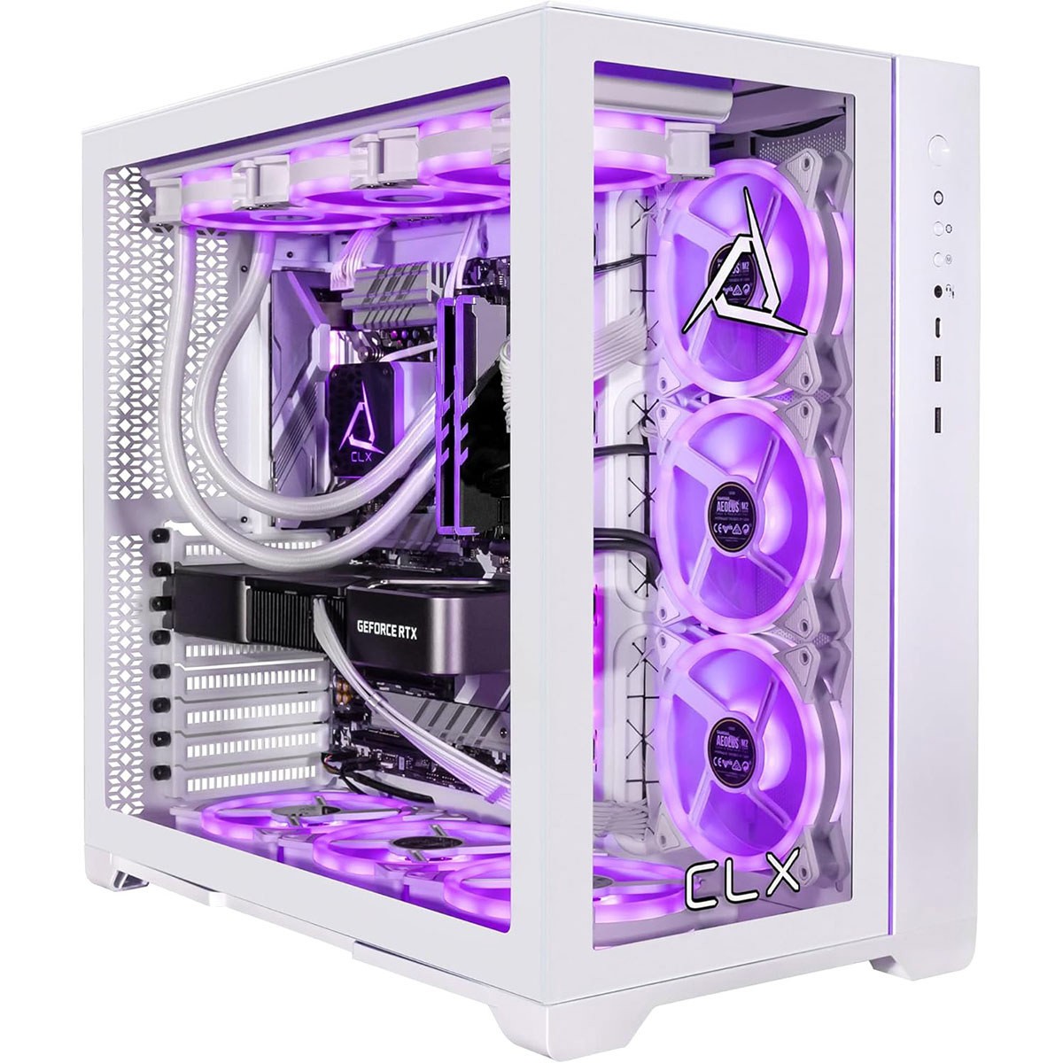 CLX SET Liquid Cooled Gaming, R7 7800X3D,64GB,2TB SSD+6TB HDD,RTX 5070,W11H