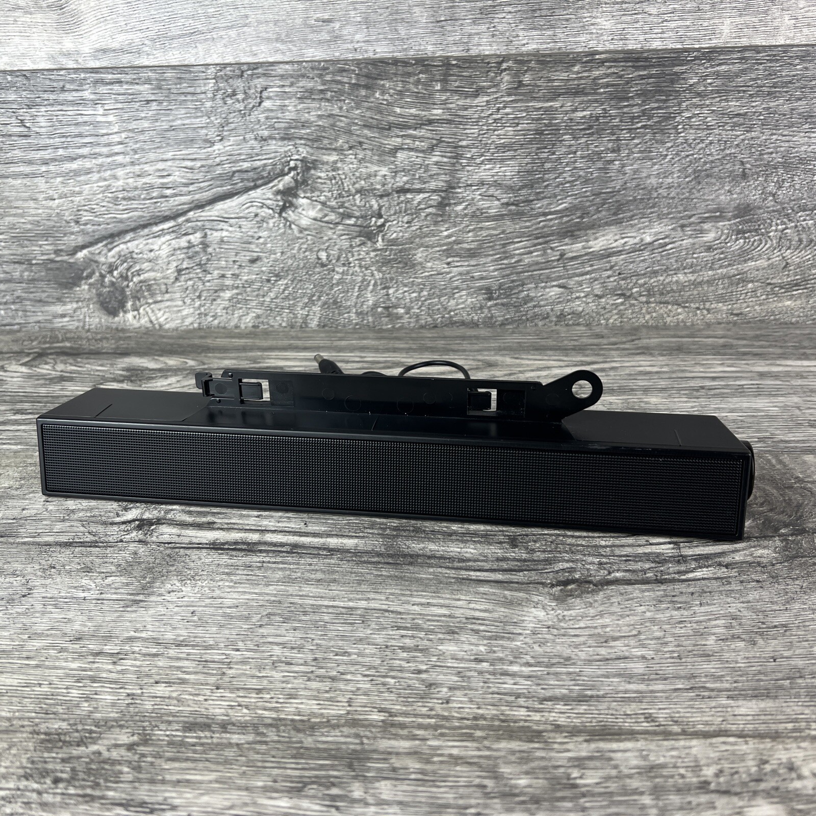 DELL AX510 PC Monitor Mount Multimedia Soundbar Stereo Speaker Black - USED 