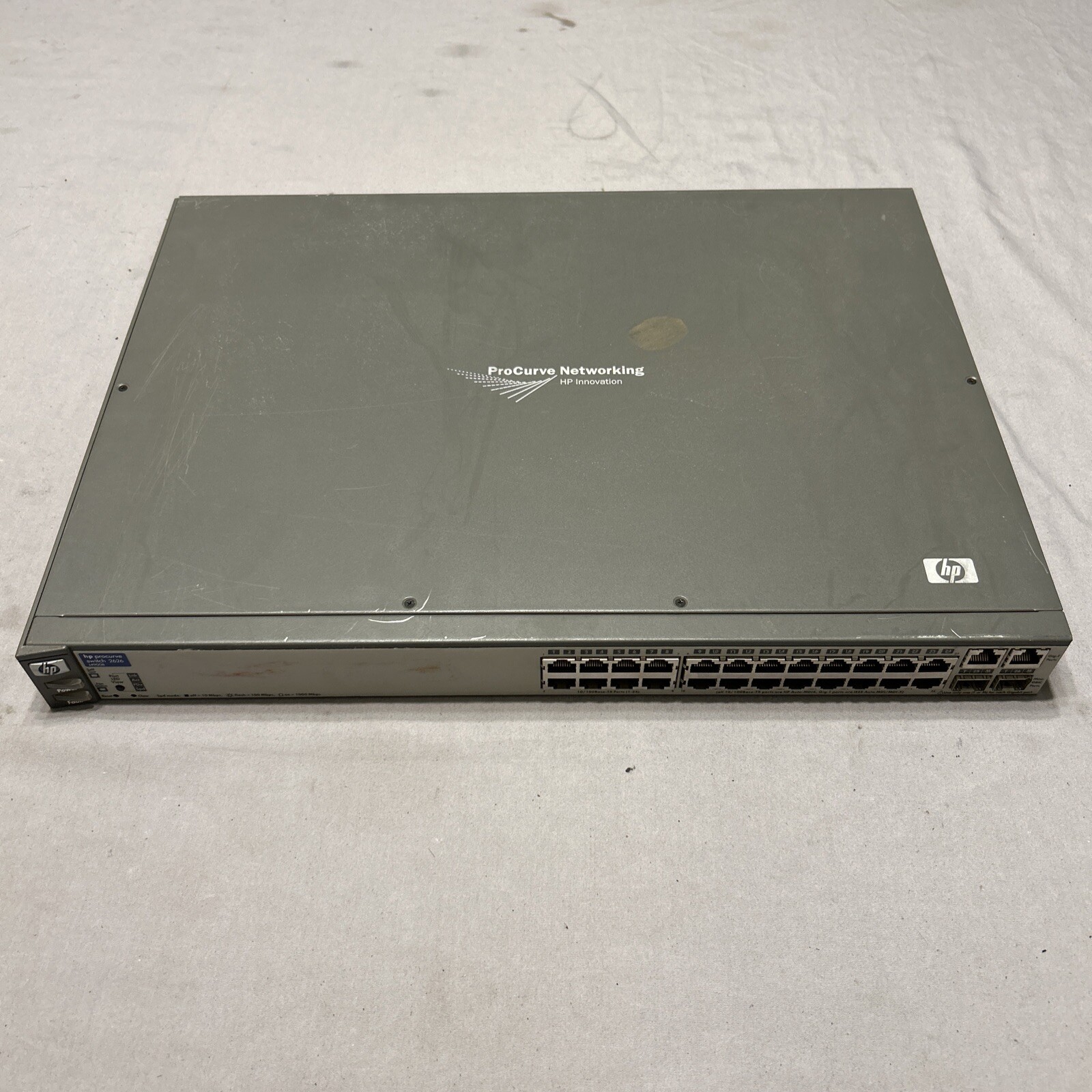 HP PROCURVE ETHERNET SWITCH 2626 J4900B (UNTESTED)
