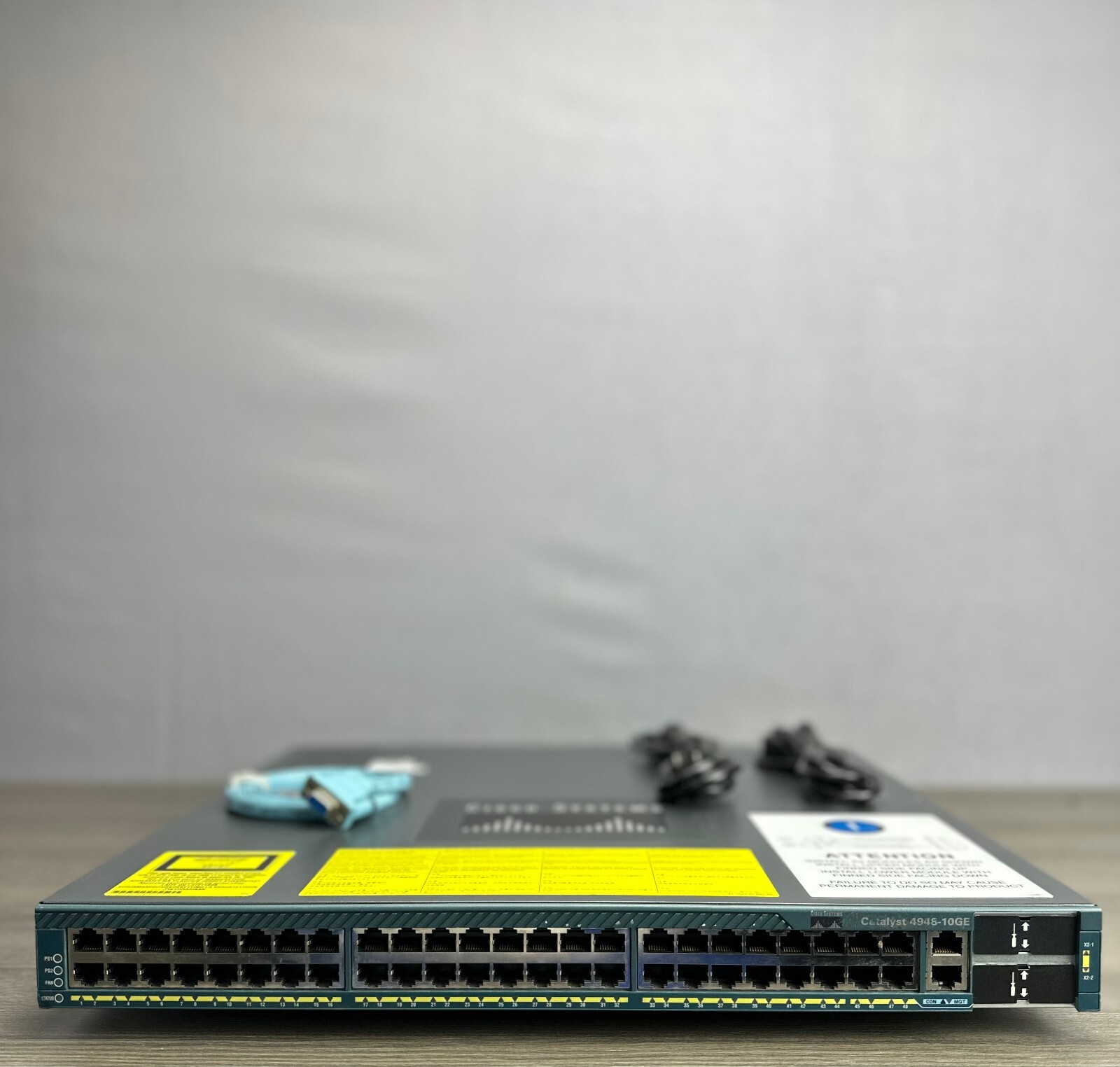 Cisco WS-C4948-10GE-E  Catalyst 4948 48 Port Gigabit Switch - Same Day Shipping