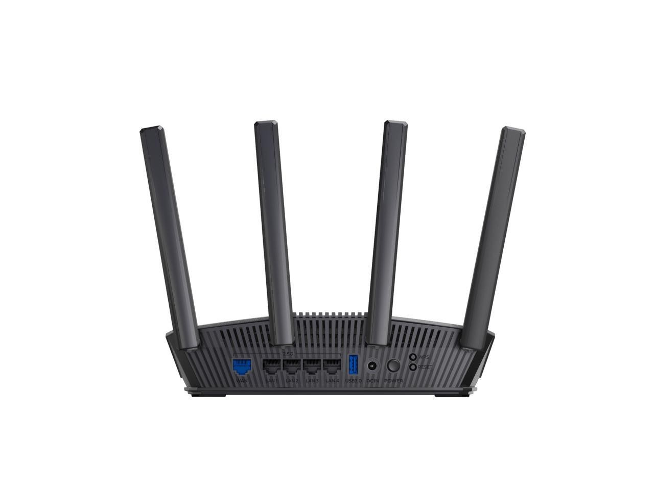 ASUS RT-BE82U Dual-band WiFi 7 (802.11be) Smart AiMesh Extendable Router, 6500