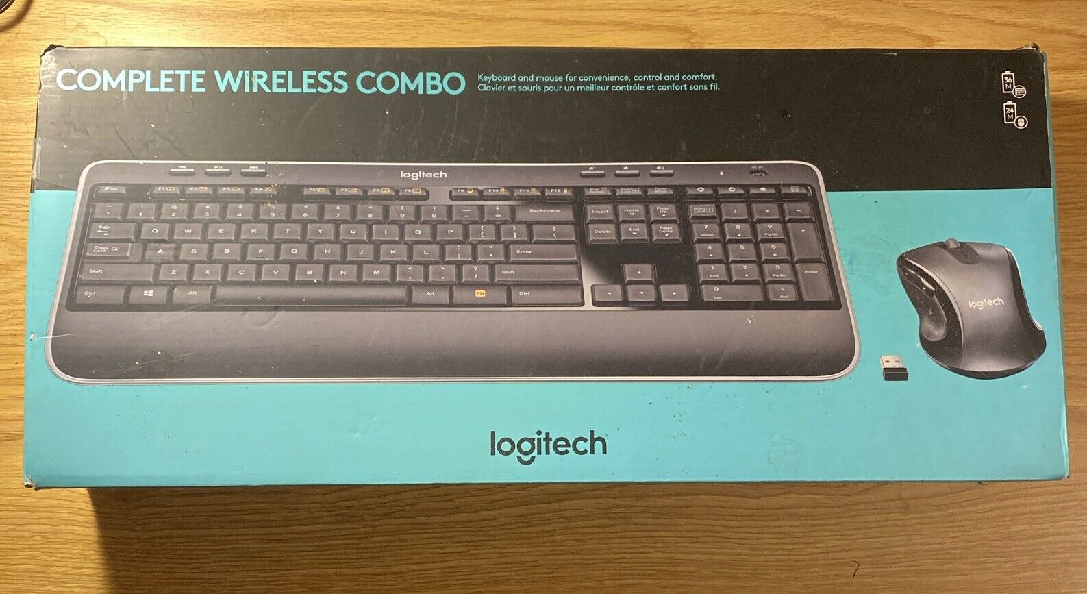 Logitech Complete Wireless Combo Keyboard And Mouse