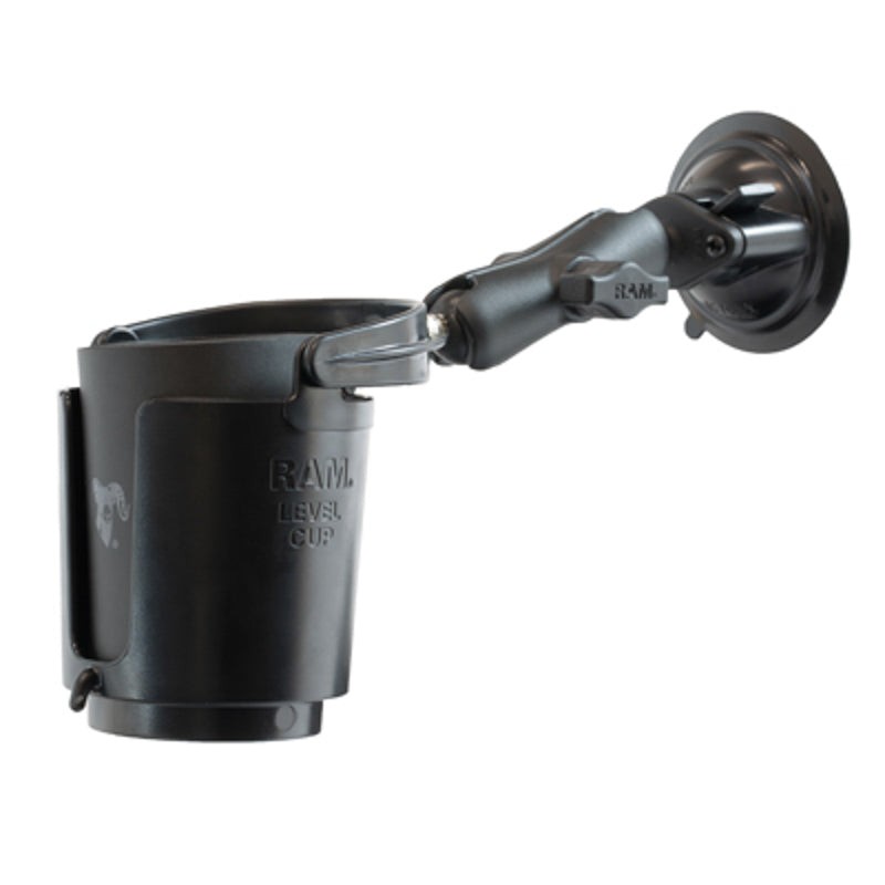 RAM-B-132SU  RAM Level Cup 16oz Drink Holder with RAM Twis...