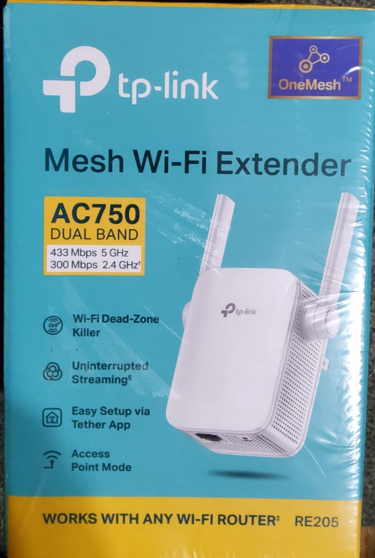 TP-LINK RE305 Dual-Band Wireless Range Extender - White