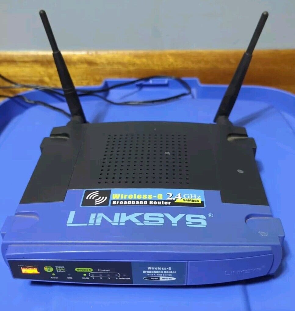 Linksys WRT54G Ver 6 - 54 Mbps 4-Port 10/100 Wireless G Router
