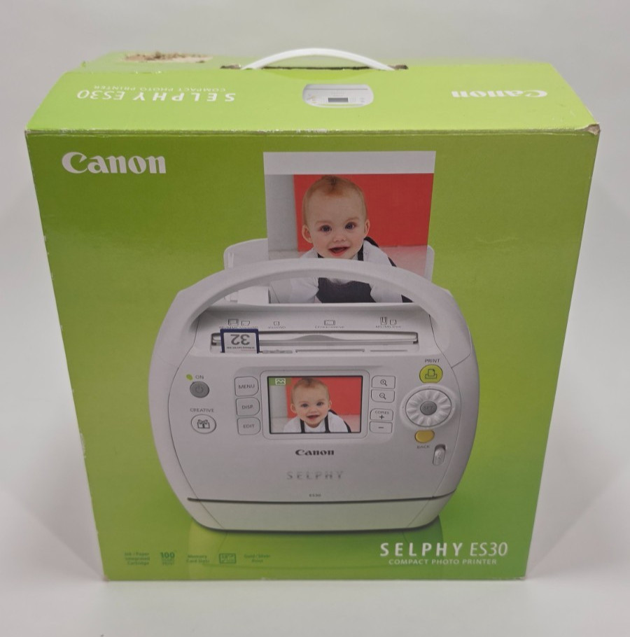 Brand New Canon SELPHY ES30 Digital Photo Thermal Printer Free S&H