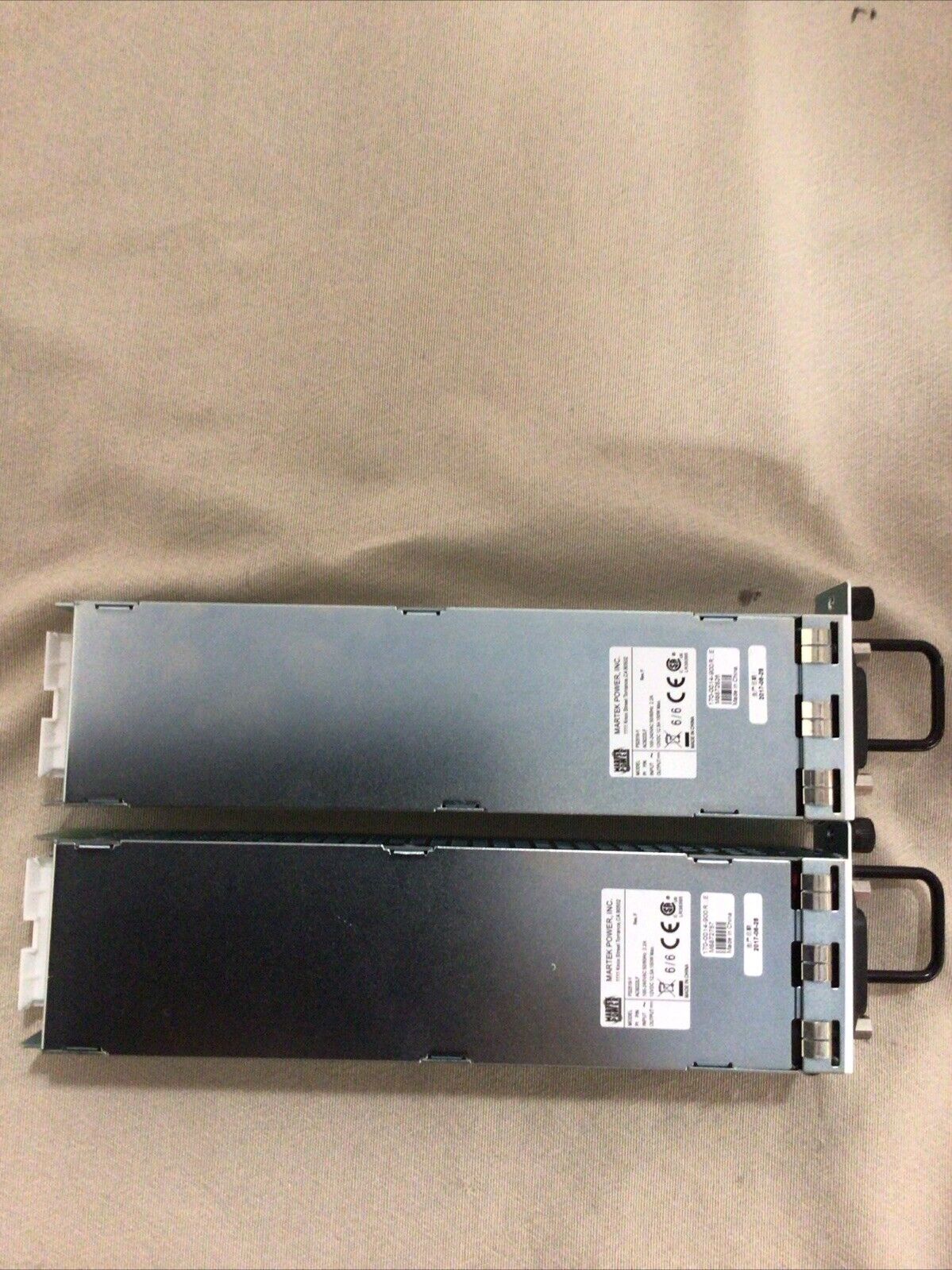Lot Of 2. Martek Power.  PS2519-Y AC Power Supply for Ciena 3930 Switch