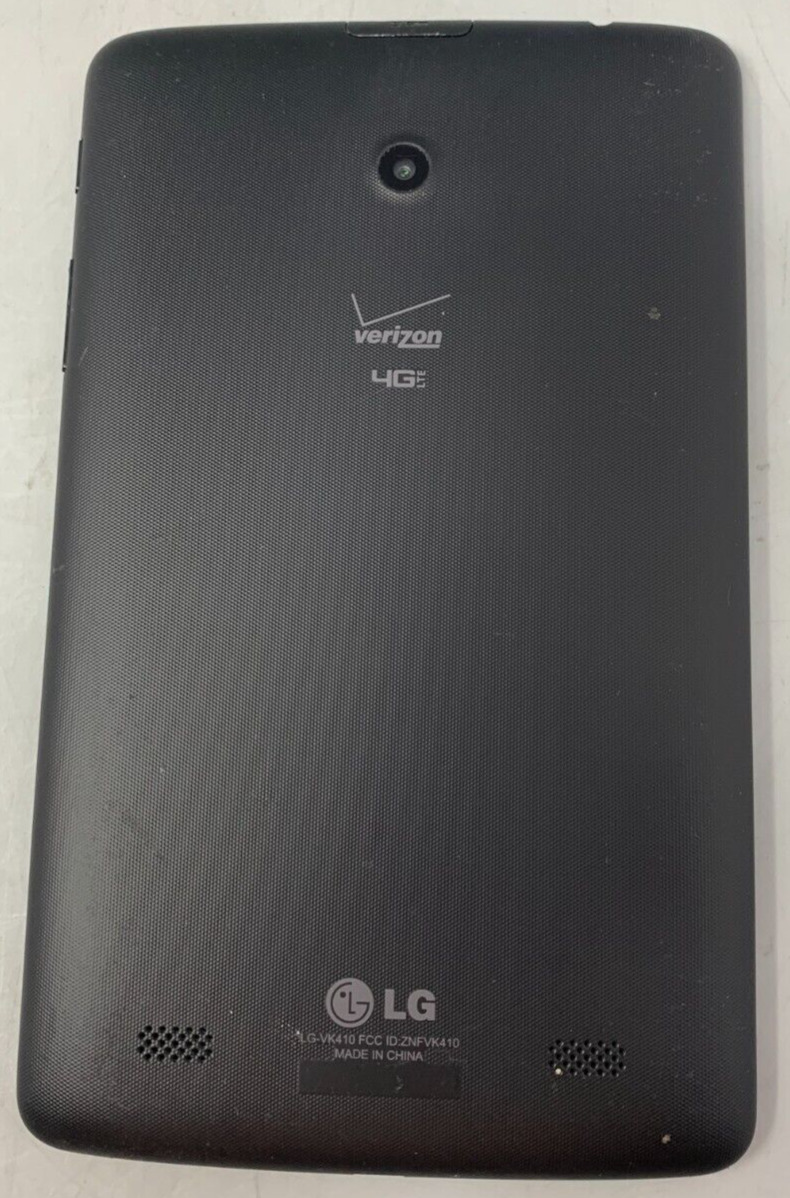 LG G PAD 7.0 LTE LG-VK410 16GB Black Unlocked Android Tablet -Fair