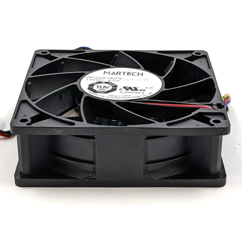 DF1203812B2FN 12VDC 4.5A cooling Cooler fan For Antminer S19K pro S21 12cm NEW