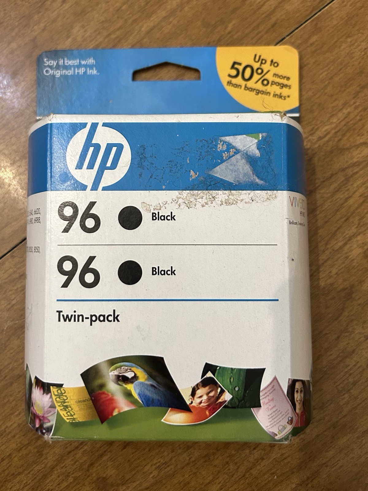 HP 96 Black Ink Cartridge New Twin Pack | Exp: Aug 2010
