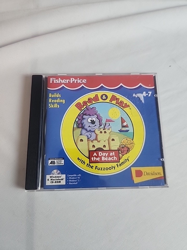 Fisher Price Read & Play After the Beanstalk Windows Mac PC CD ROM 