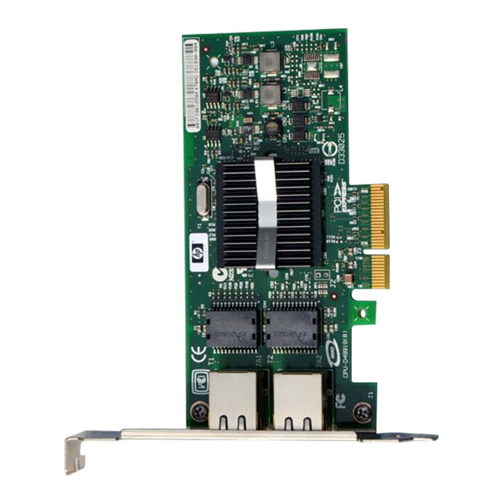 Dual-port Gigabit network card NC360T 412648-B21 412646-001 412651 PCI-E for HP