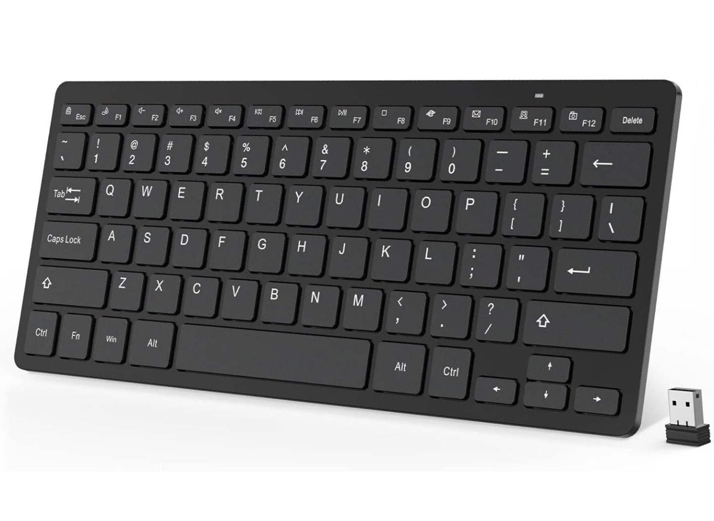 Omoton WK001 B009 2.4G USB Wireless Keyboard For PC, Laptop