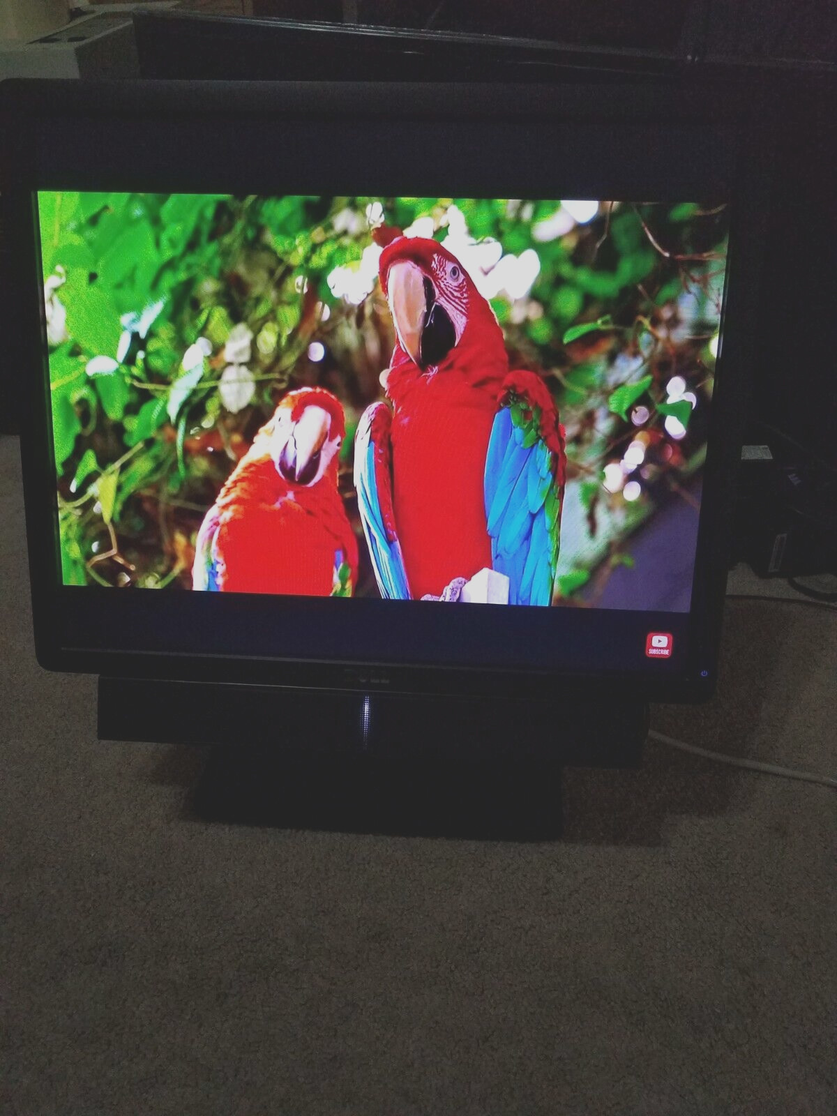 Dell P1913SB LED 19" Monitor with AX510 Sound Bar Speakers USED