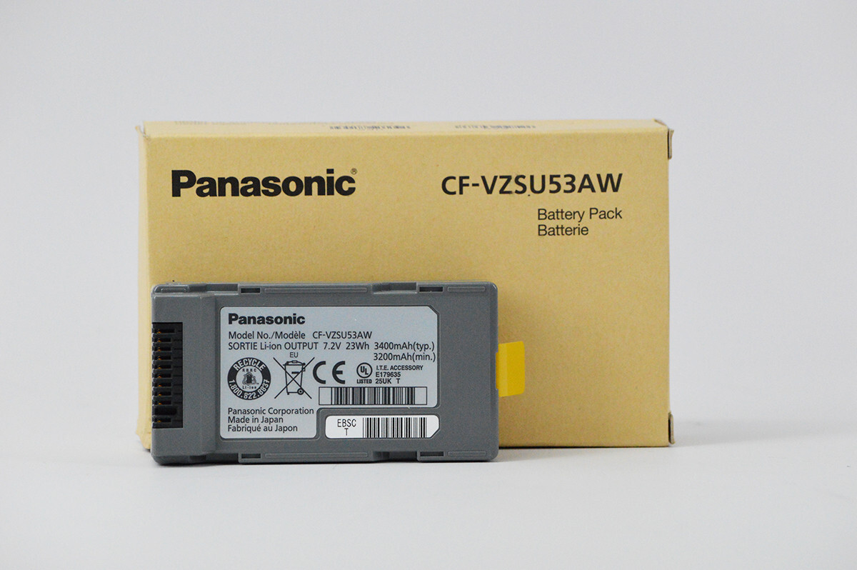 Genuine Panasonic CF-VZSU53AW CF-VZSU53W 3400mAh 7.2V 2.9AH 23Wh New Factory Box