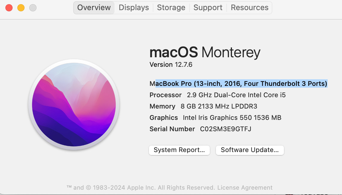 Macbook 13 inch