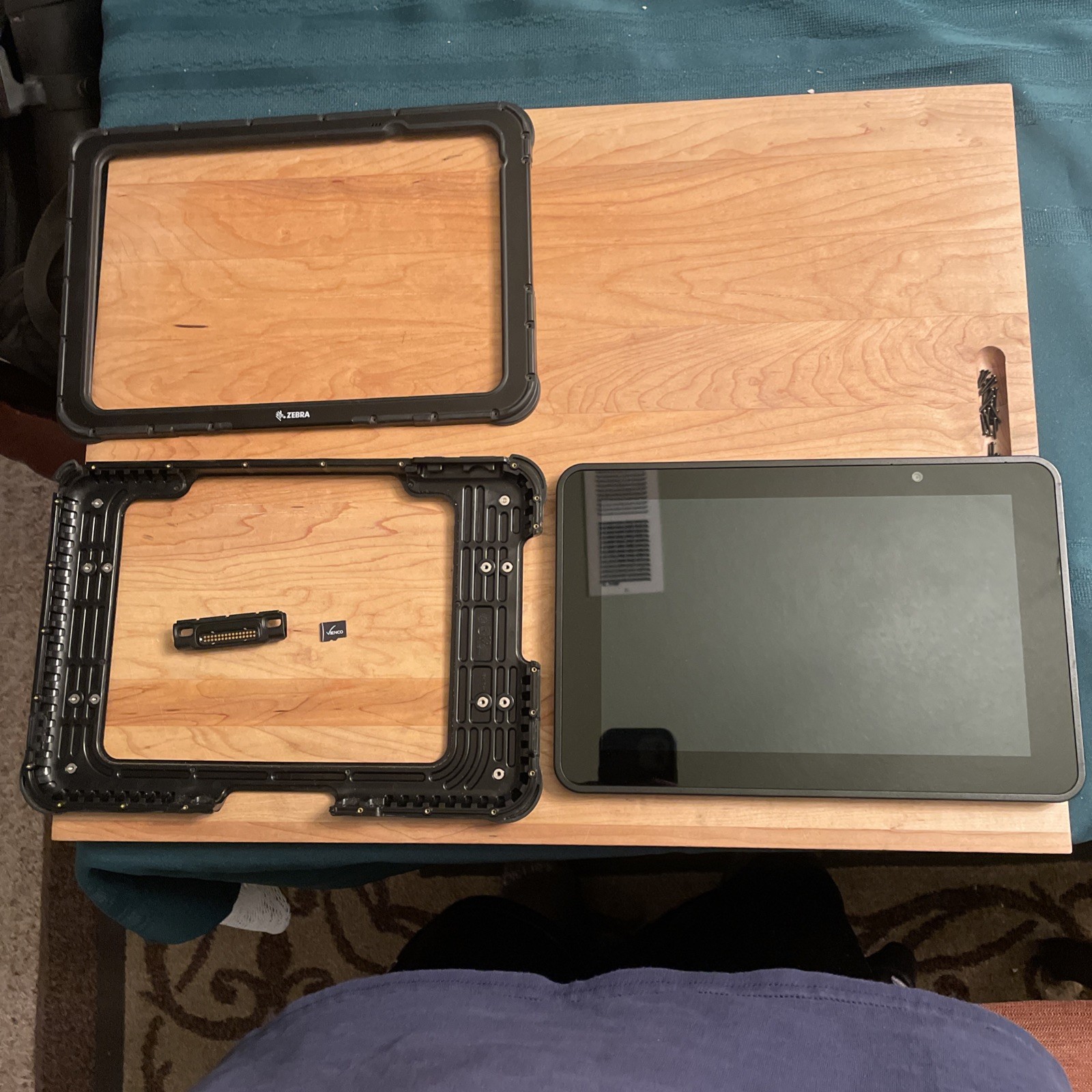 Zebra ET51AT-W14E Rugged Tablet Tested And Working No Password