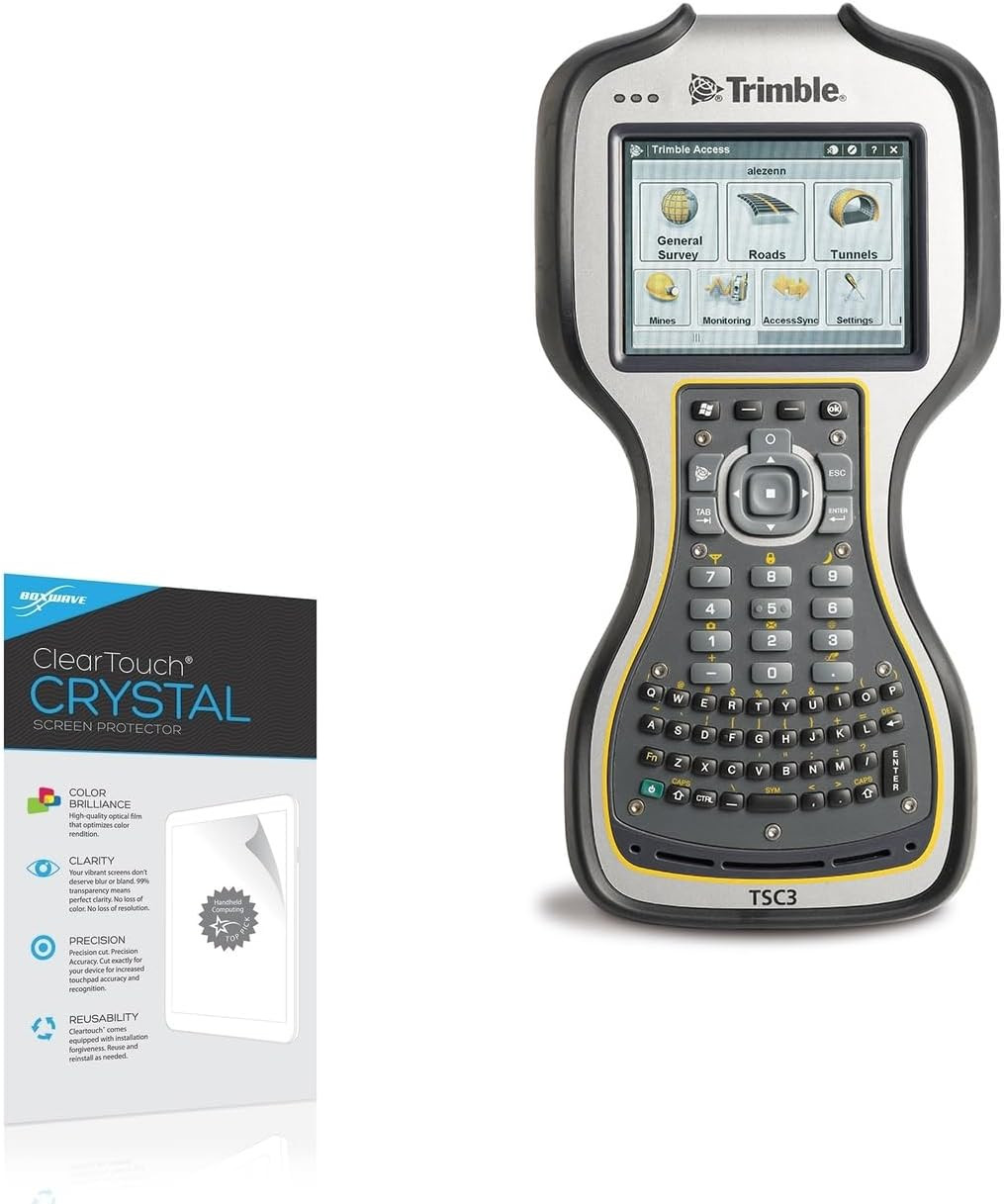 Screen Protector Compatible with Trimble TSC3 - ClearTouch Crystal, HD Crystal F