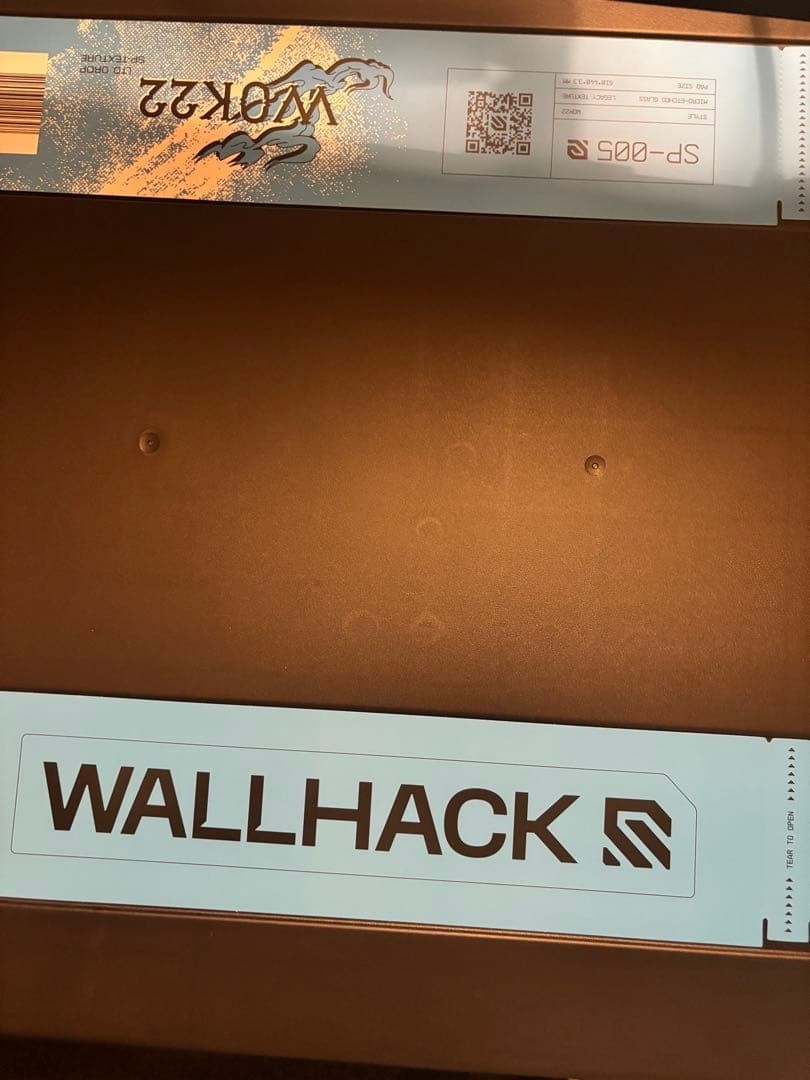 Wallhack SP-005 WOK22 Limited Glass Gaming Mouse Pad Shibuya PARCO Japan