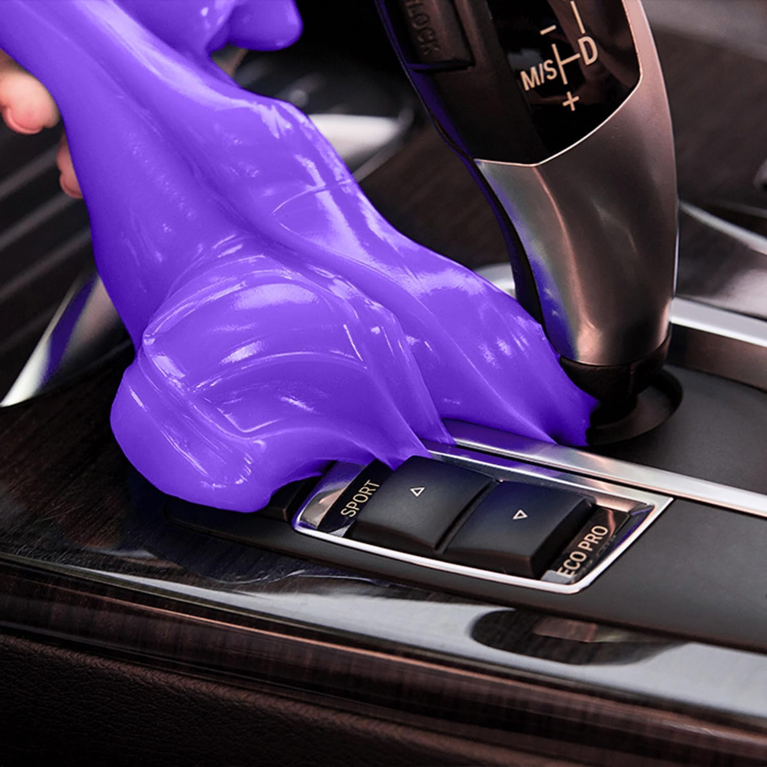 Universal Car Cleaning Gel Putty Interior Dust Cleaner Auto Vent Keyboard Detail