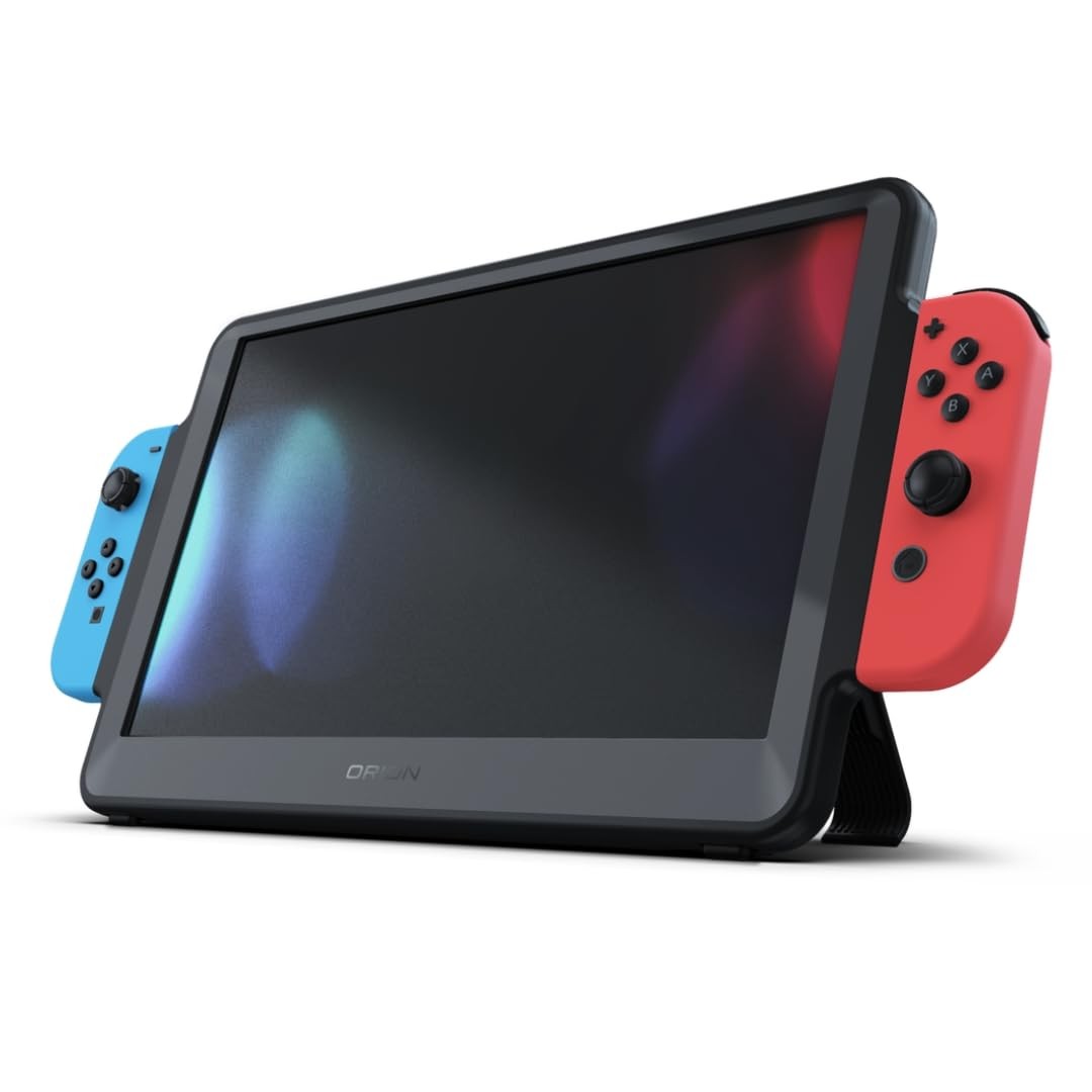 Up-Switch Orion Portable Gaming Monitor, 11.6-Inch Full HD IPS Display,