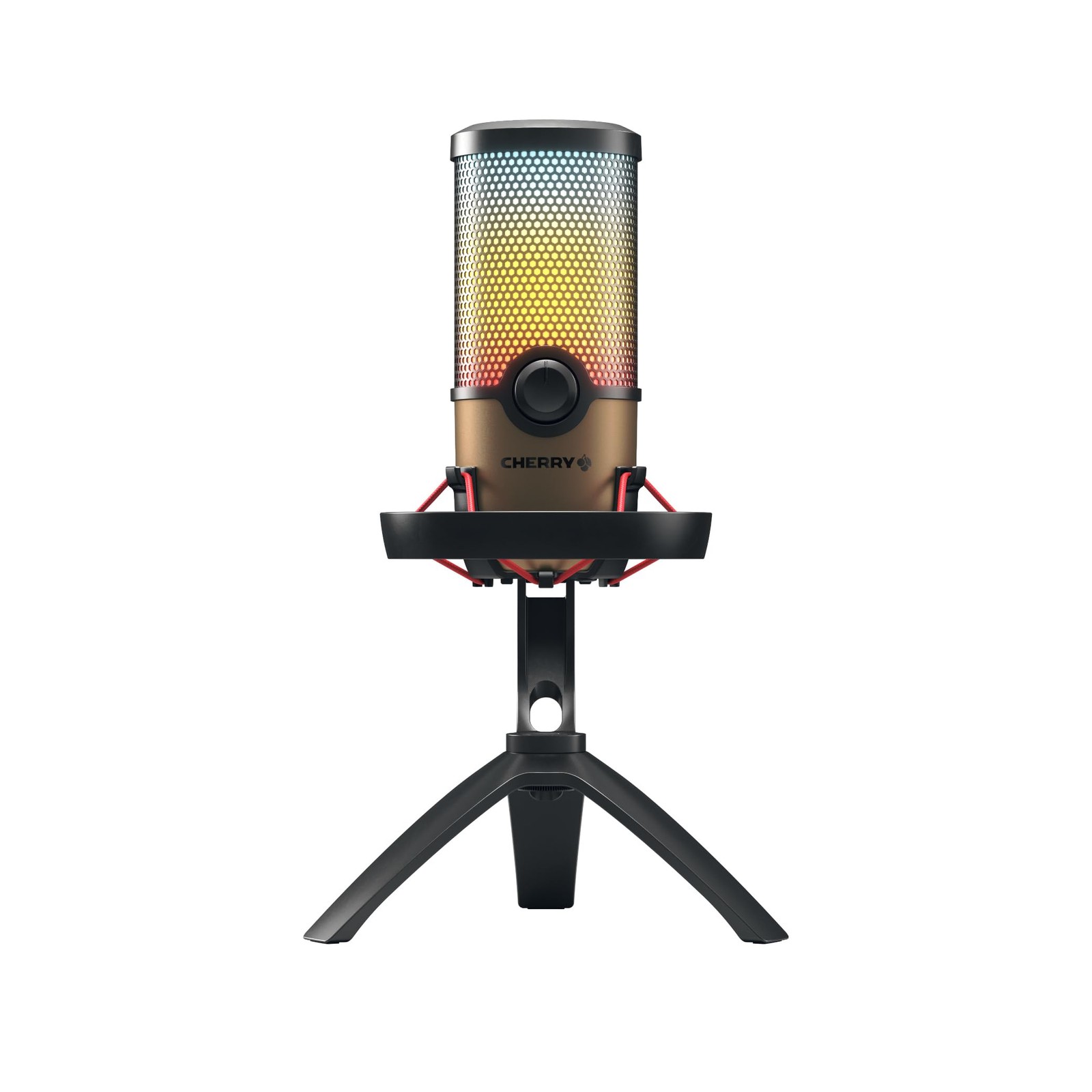 Cherry UM 9.0 PRO RGB, USB Microphone with RGB Lighting, for